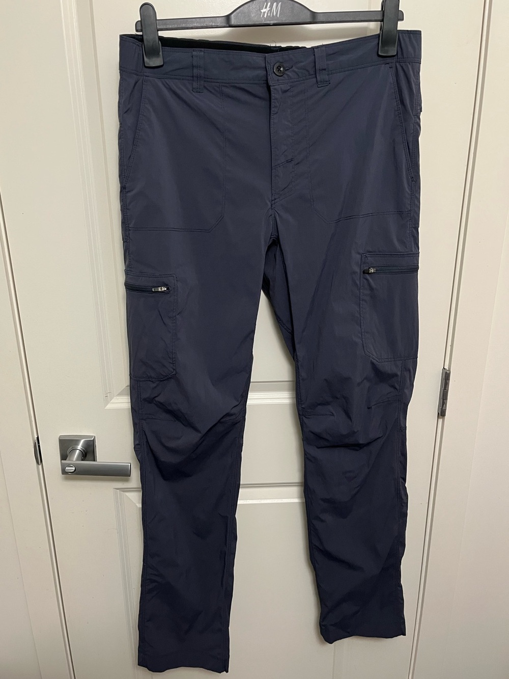 Tilley Men's Tech Trek Stretch Cargo Pants - Navy Blue (34x34)